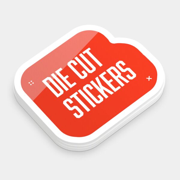 3" x 3" Die Cut Stickers Thumbnail